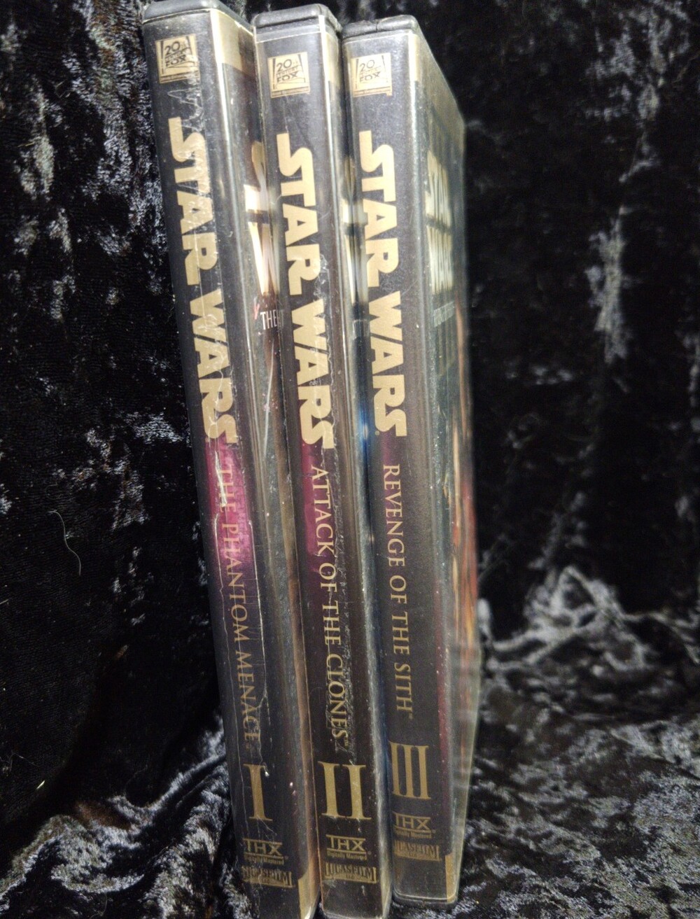 Star Wars Prequel Trilogy Episode I II III DVD THX